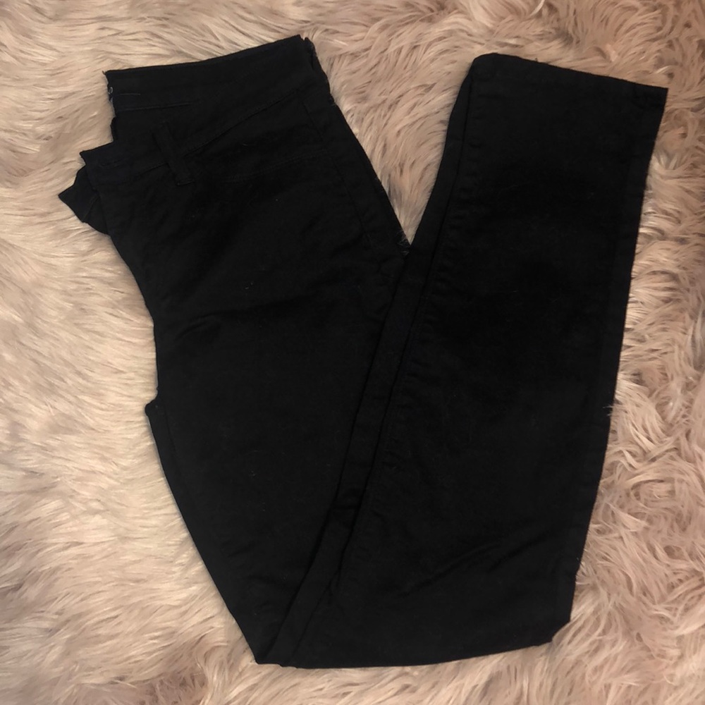 J Brand Skinny leg black jean